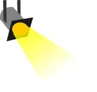 Theater Stage Lights Clip Art