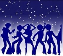 Free Disco Dancing Clip Art N4