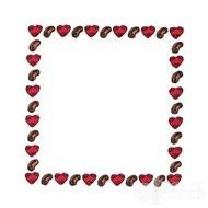 Heart Border Embroidery Design