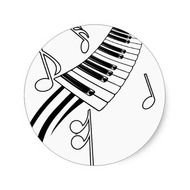 Piano Keyboard Tattoo Designs