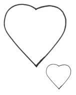 Printable Heart Shape Pattern N2