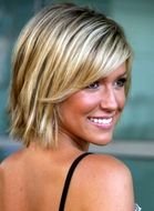 Short Blonde Hair girl