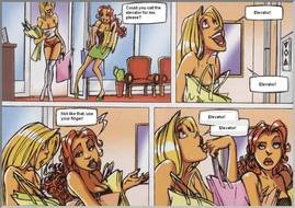 Funny Blonde Jokes drawing