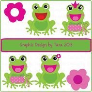 Cute Frog Clip Art N32