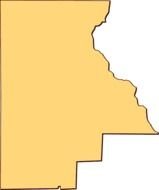 Highlands County Clipart Style 09 Pale Orange