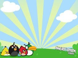Angry Bird Templates drawing