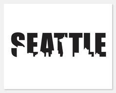 Seattle Space Needle Outline N3