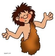 Early Humans Clip Art N3