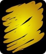 Clip Art Of Shade Yellow N2