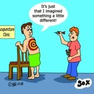 Funny Dart Cartoons