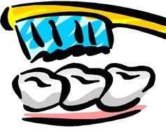 Cartoon Brushing Teeth Clip Art N16