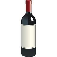 Wine Bottle Illustration N3