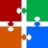 Puzzle Piece Clip Art N154