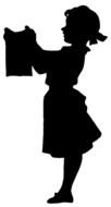 Folding Clothes Clip Art N10