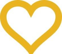 Gold Heart Clip Art N28