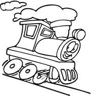 Train Coloring Pages N5