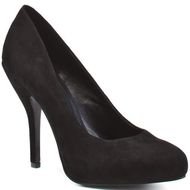 BCBG Black Suede Platform Shoes