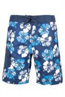 blue Boyâs Hawaiian Board Shorts