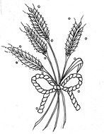 Wheat Tattoo drawing