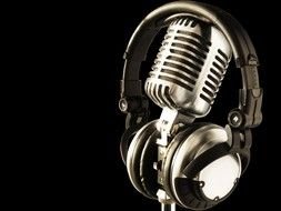 Recording Studio Old Microphone