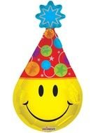 Smiley With Party Hat drawing