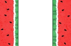 Watermelon Border darwing