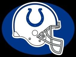Indianapolis Colts Helmet N2