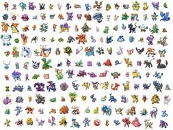 All Pokemon drawing