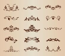 Ornamental Floral Element