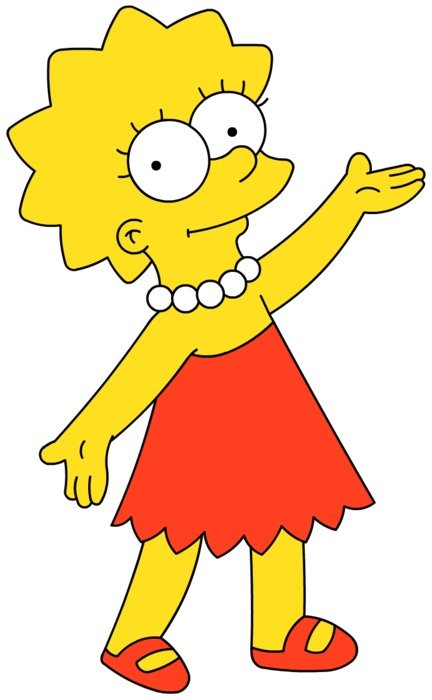 Lisa Simpson Cartoon