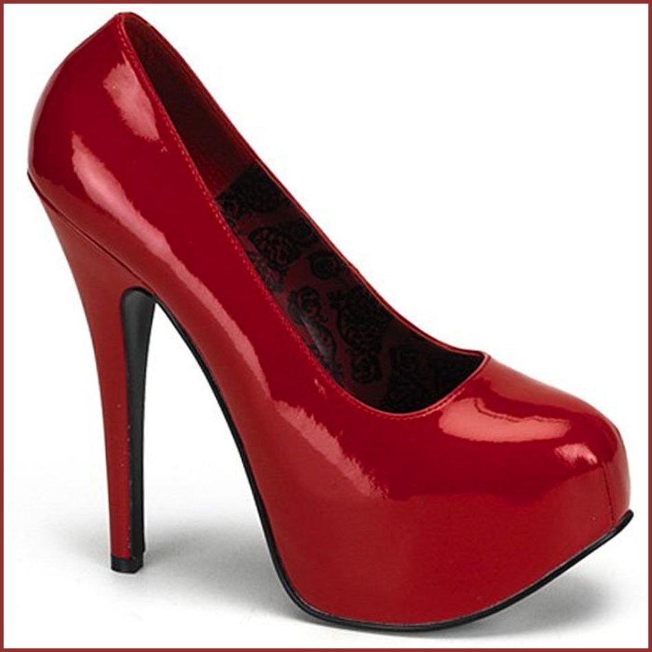 Red High Heel Pumps
