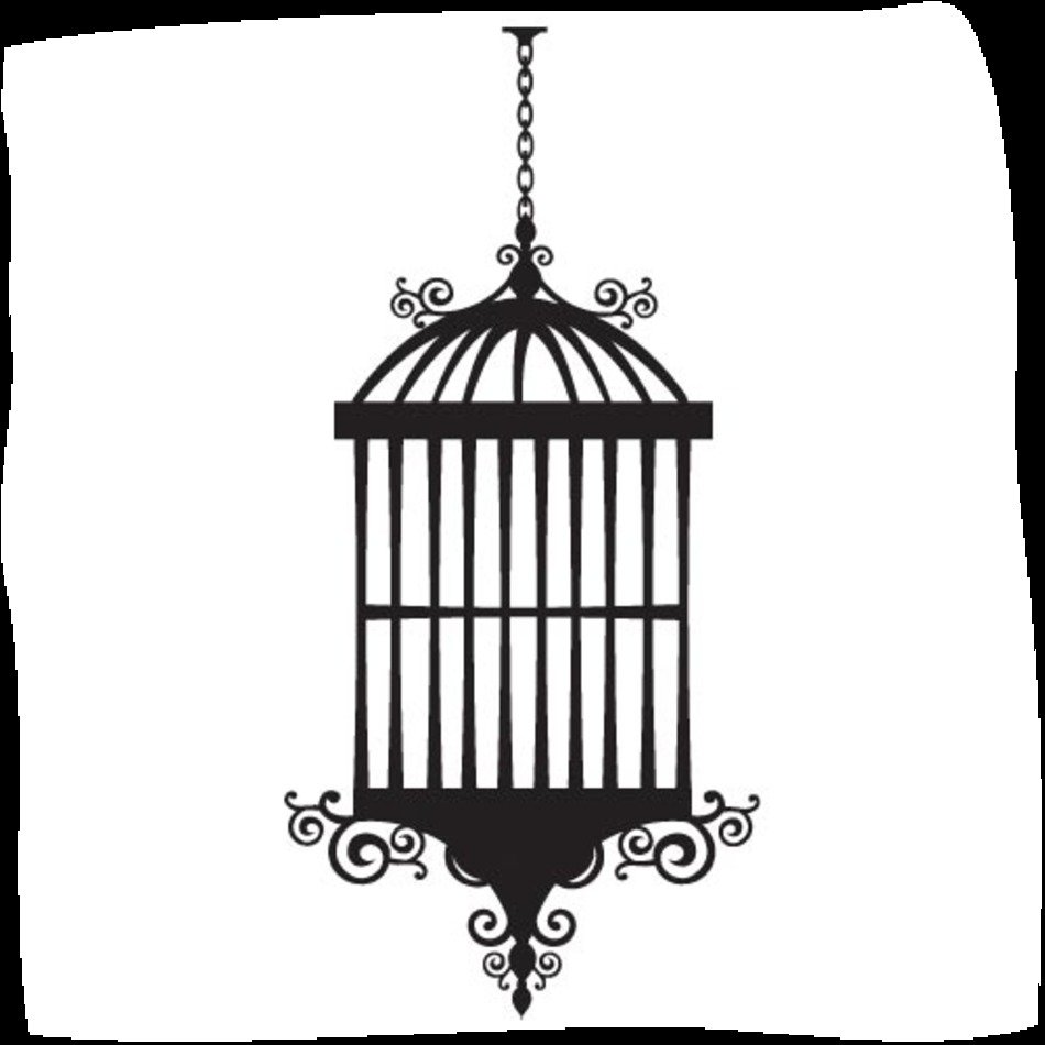 Bird Cage Modern Wall Art
