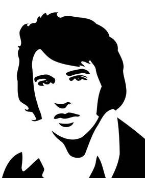 Elvis Presley Clip Art Logo