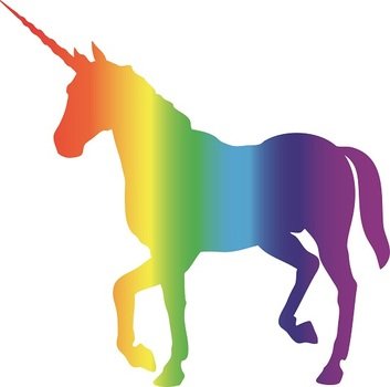 Unicorns And Rainbows Clip Art
