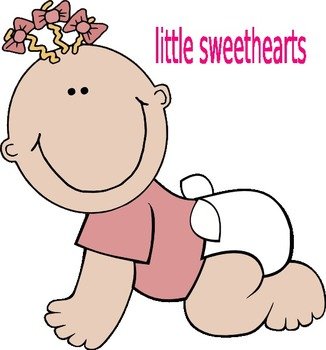 Baby Girl Clip Art N112