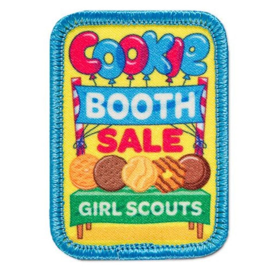 Girl Scout Cookie Booth Patch