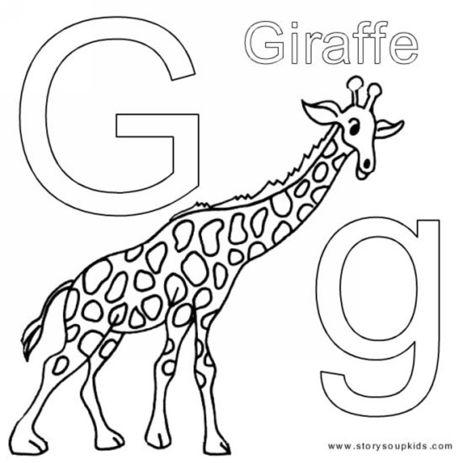 Printable Animal Alphabet Coloring Pages