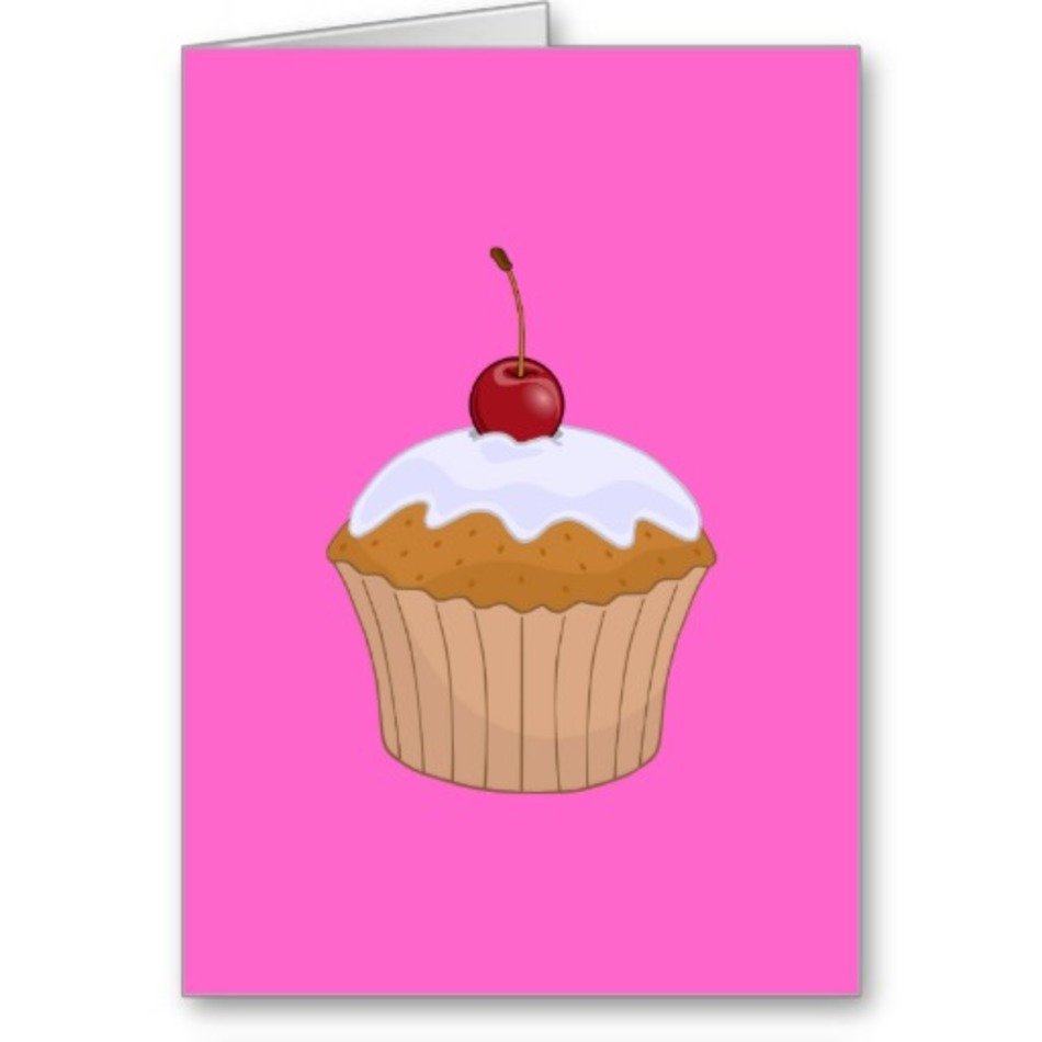 Cupcake And Muffin Cartoon