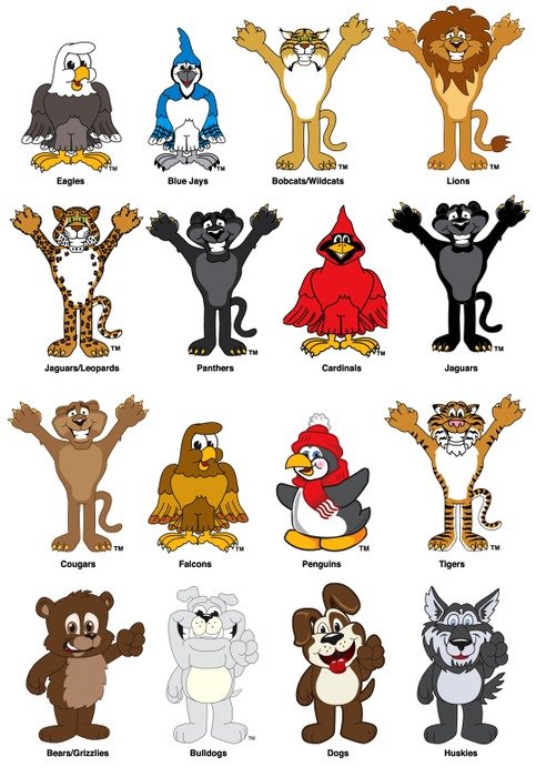 School Mascot Clip Art N15