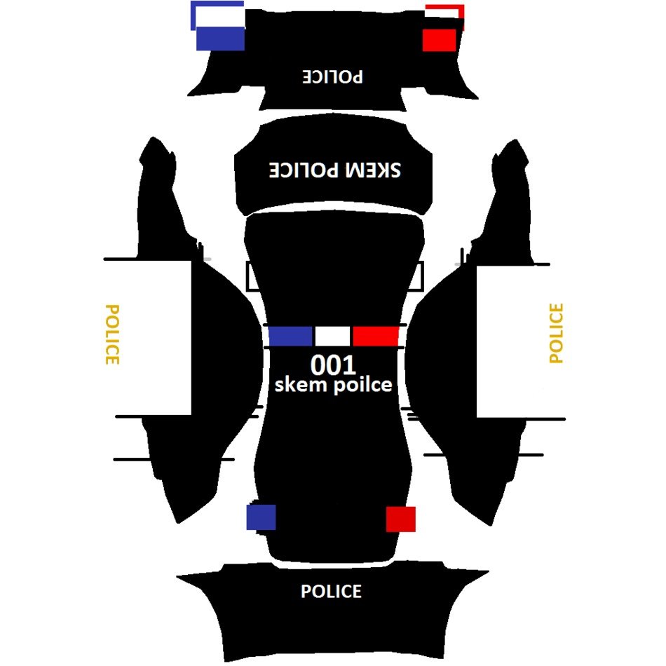 Police Car Template