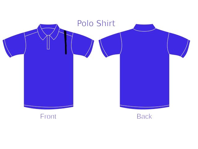 T Shirt Template Front And Back N3
