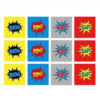 Free Printable Superhero Cupcake Toppers N4