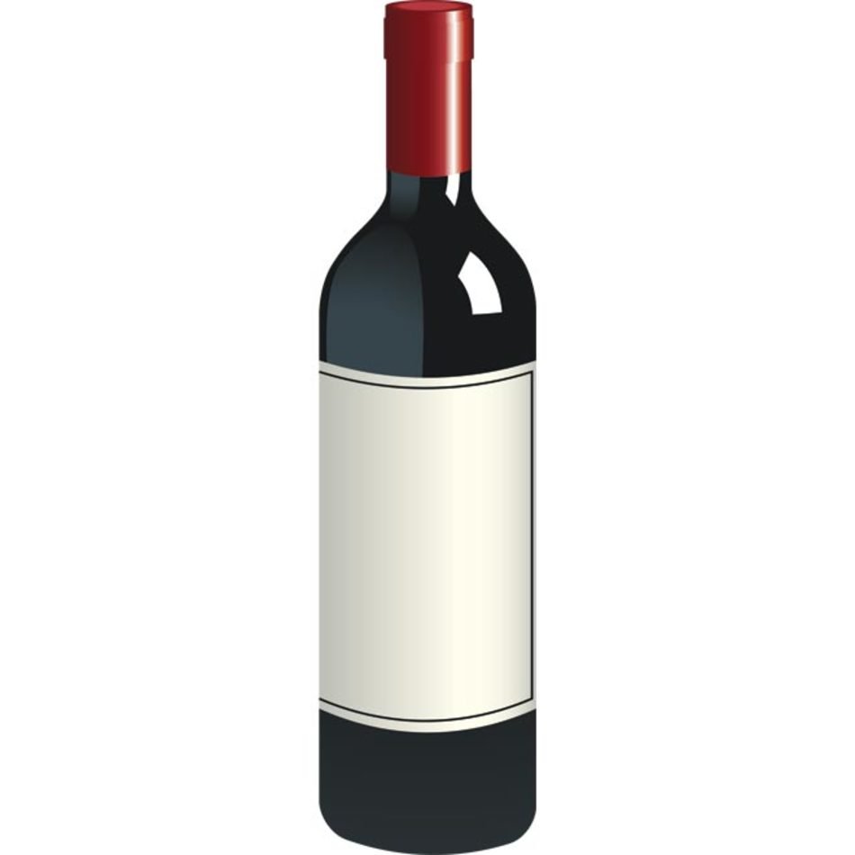 Wine Bottle Illustration N3