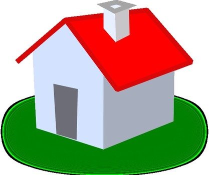 Cartoon House Clip Art N79