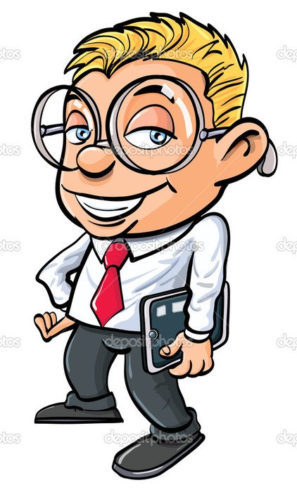 Nerdy Cartoon Characters With Glasses N2