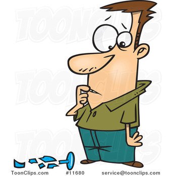Broken Glass Cartoon N7