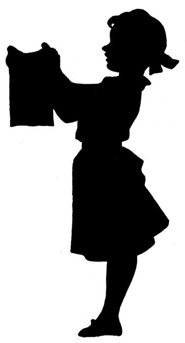 Folding Clothes Clip Art N10