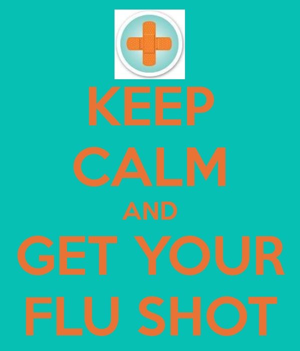 Keep Calm And Get Your Flu Shot N2