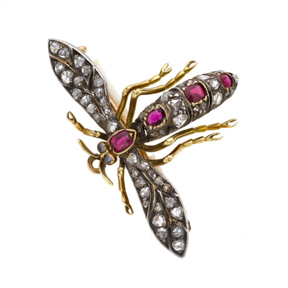 Antique Insect Brooch