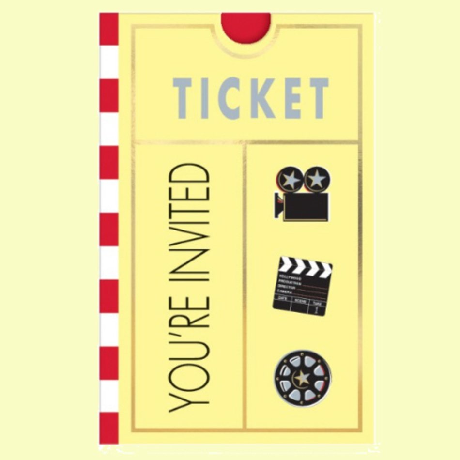 Movie Party Invitations